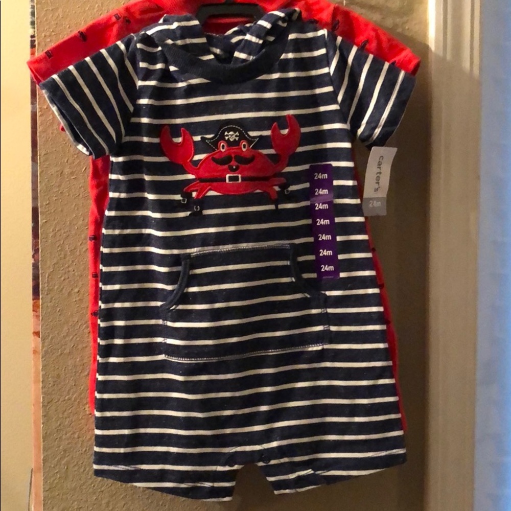 2 24 month old rompers - Picture 2 of 2